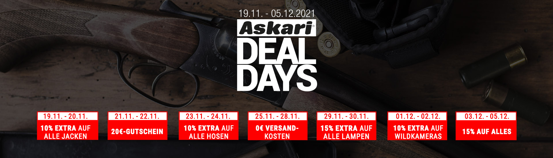 Askari Deal Days Bedingungen