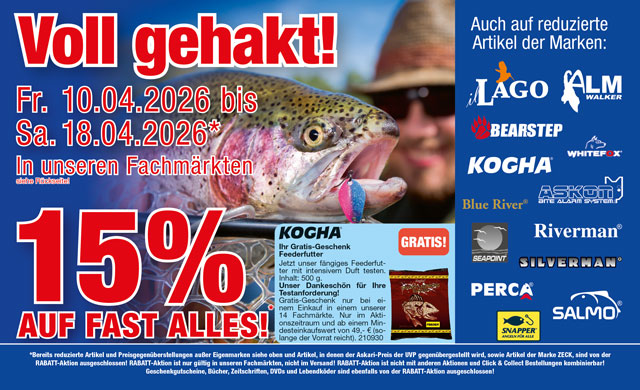 15% auf fast alles!